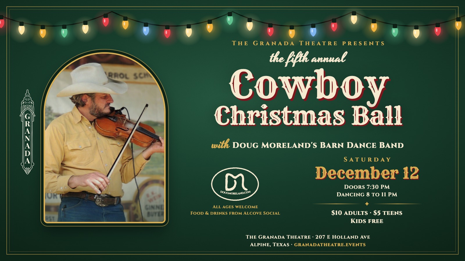 Cowboy Christmas Ball with Doug Moreland