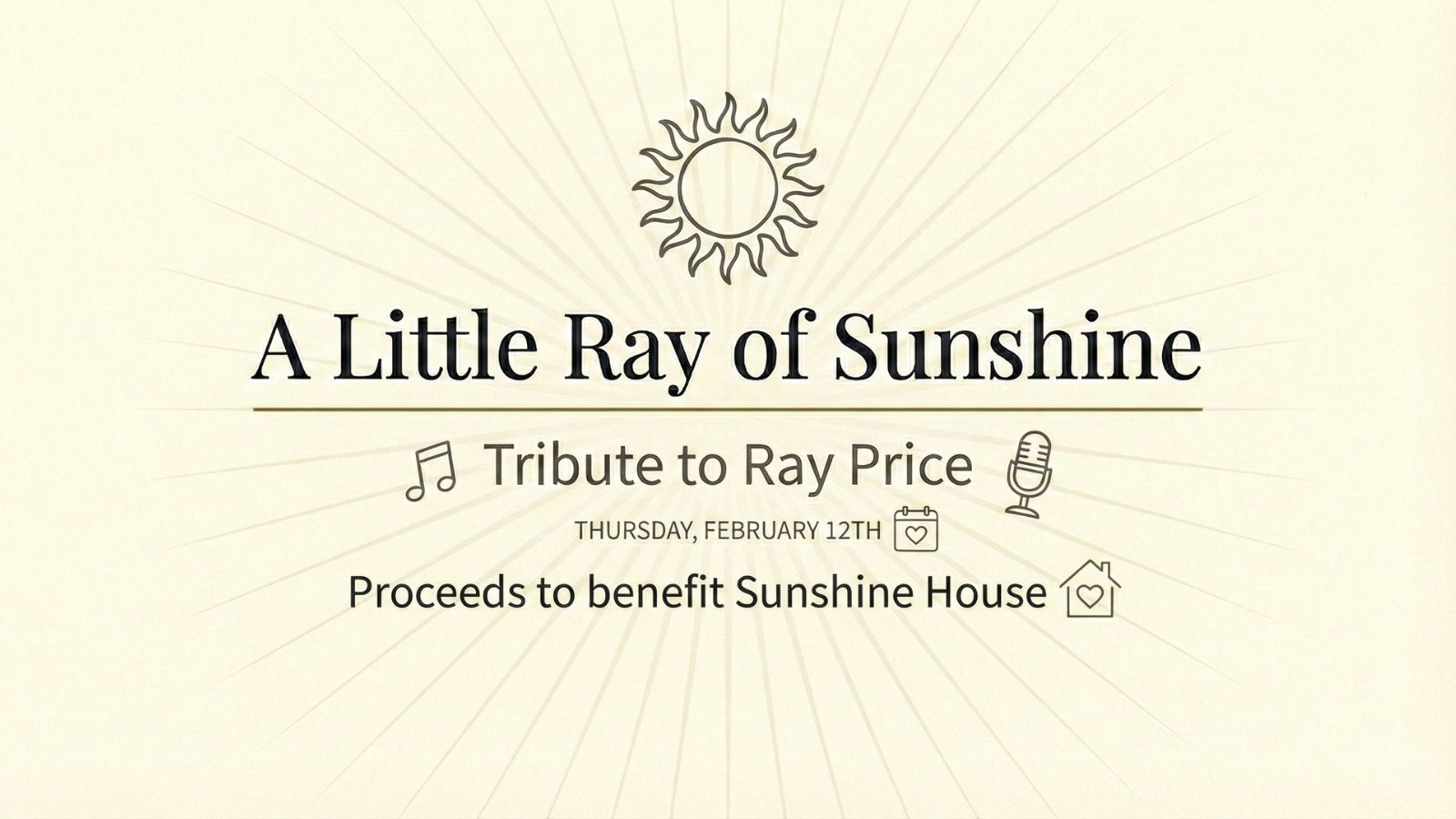 A Little Ray of Sunshine