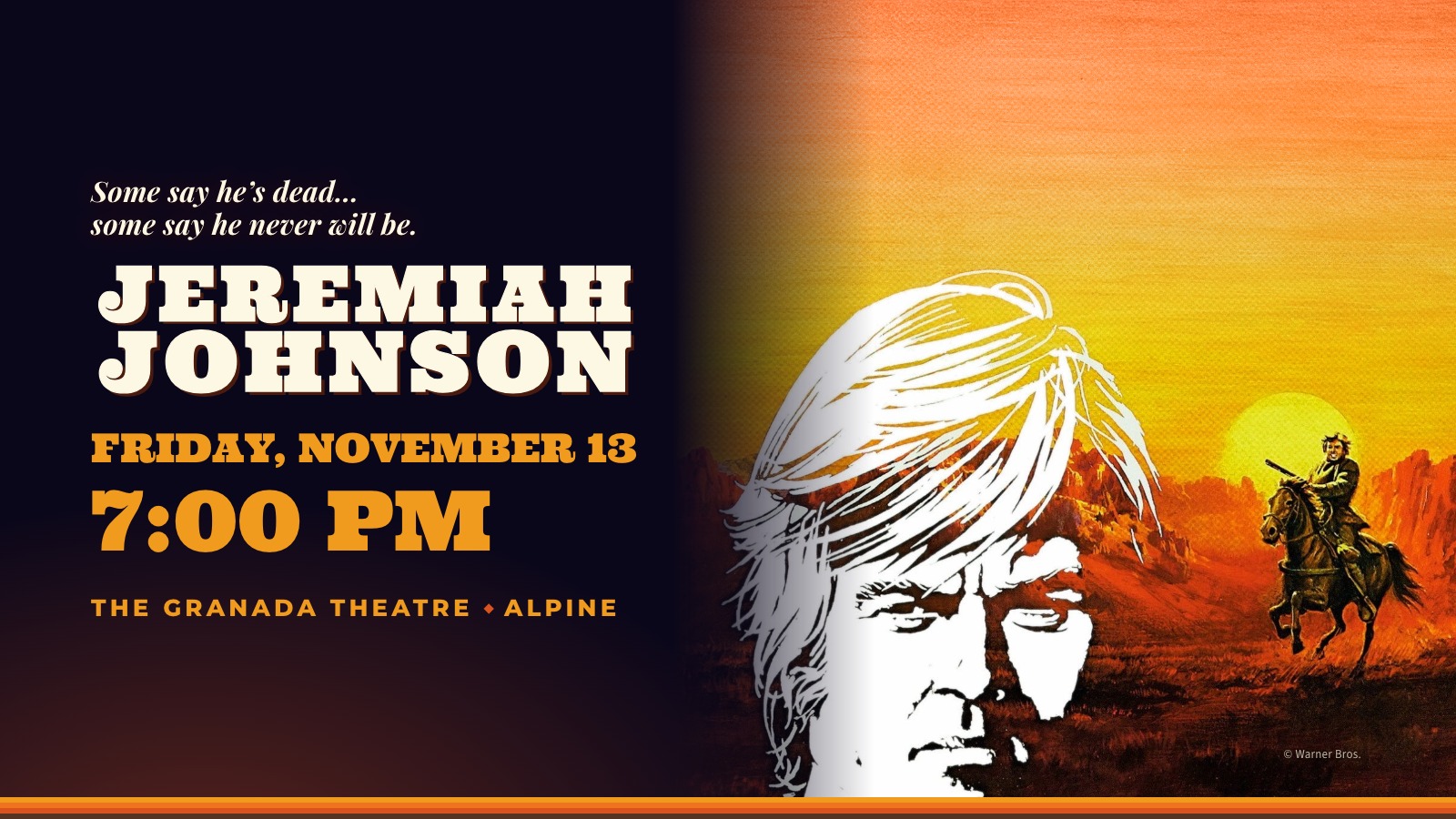 Film Screening: Jeremiah Johnson