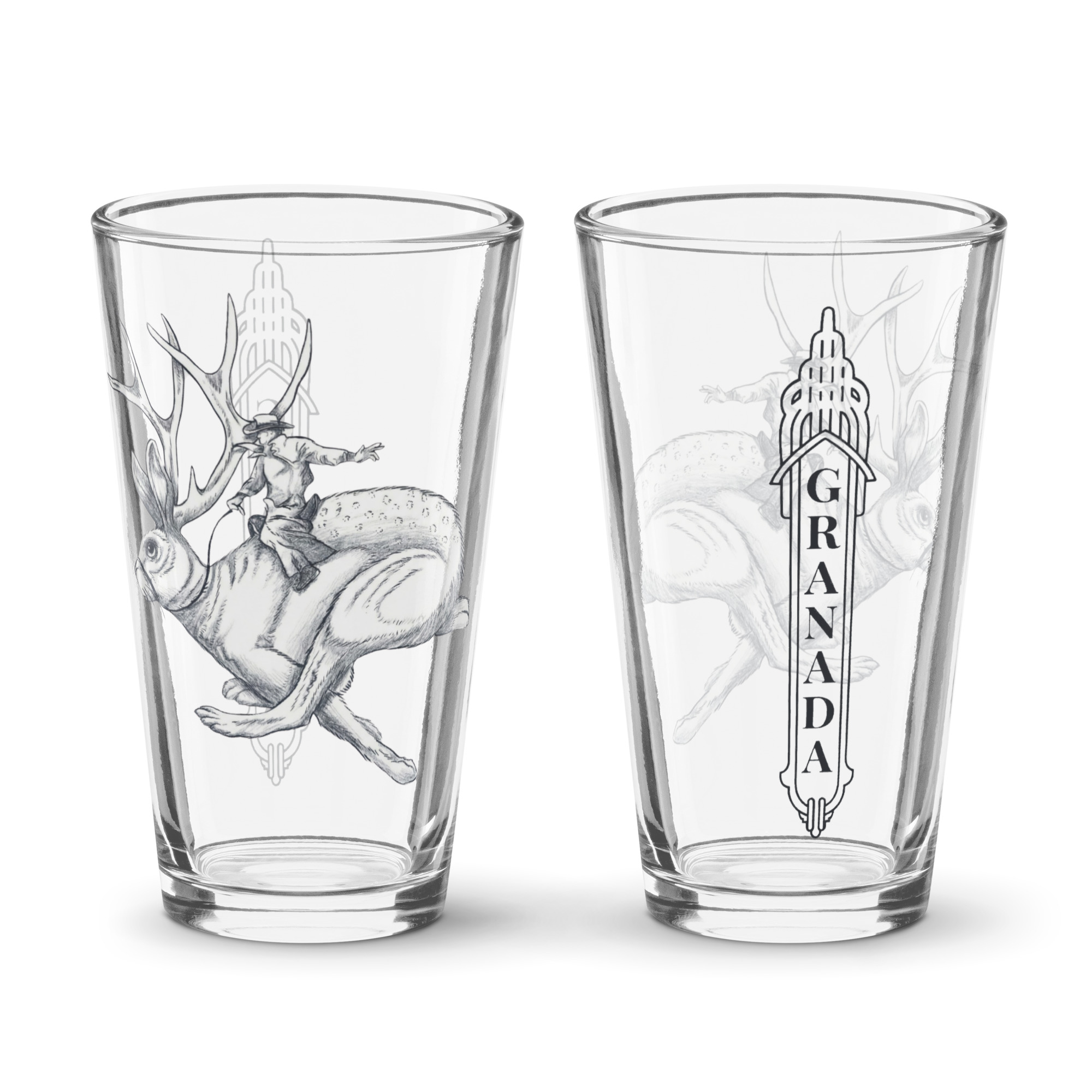 Granada Pint Glass